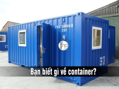 Bạn biết gì về container?