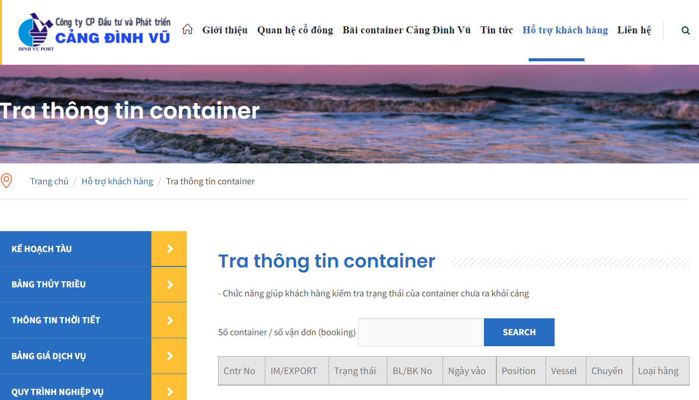 Hướng dẫn tra cứu container online miễn phí chi tiết nhất - Ảnh 7