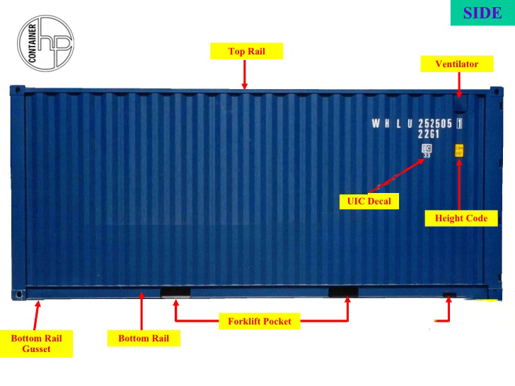 Vách dọc container