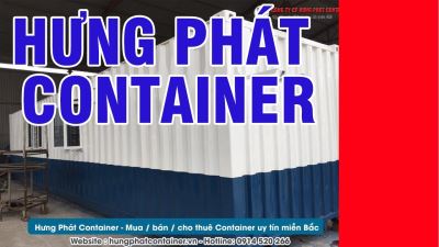 Bán container vệ sinh - container bảo vệ tại KCN, Bắc Ninh ?