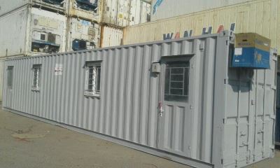 Container văn phòng 40 feet có phòng toilet