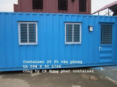 Cho thuê Container 20 feet có toilet