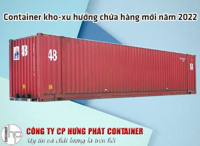 Container kho-xu hướng chứa hàng mới năm 2022