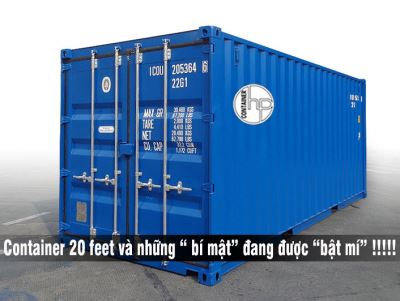 Container 20 feet và những “ bí mật” đang được “bật mí” !!!!!