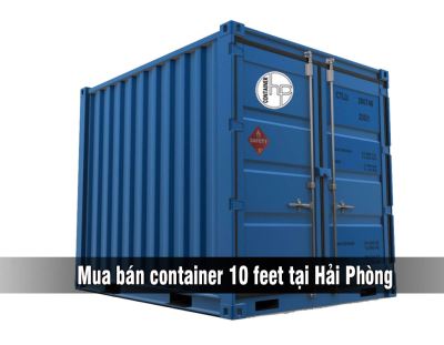 Mua bán container 10 feet tại Hải Phòng