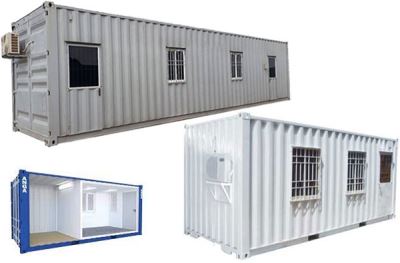 Nên chọn thuê container 20 feet hay 40 feet làm văn phòng ?