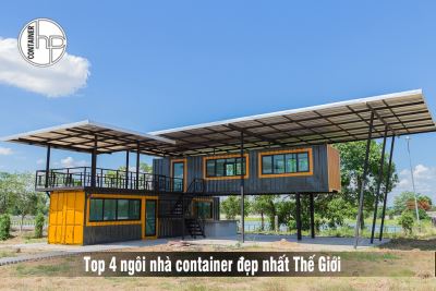 Top 4 ngôi nhà container đẹp nhất Thế Giới