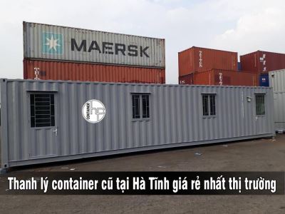 Thanh lý container cũ tại Hà Tĩnh giá rẻ nhất thị trường