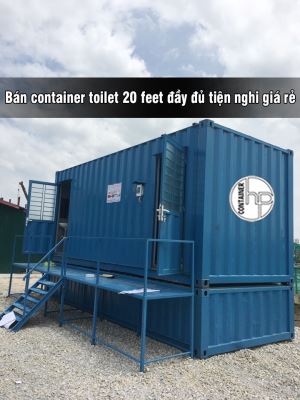Bán hoặc thuê container toilet giá rẻ , chất lượng - Hưng phát container