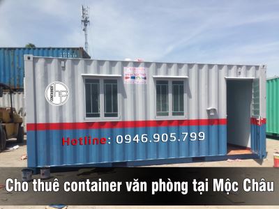 Cho thuê container văn phòng tại Mộc Châu