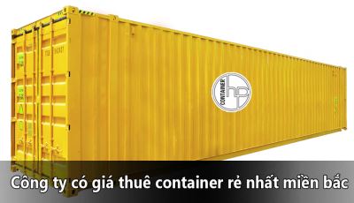 Công ty có giá thuê container rẻ nhất miền bắc