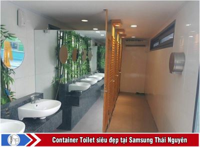Container Toilet siêu đẹp tại Samsung Thái Nguyên