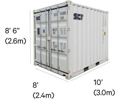 Container 10 feet  và những lợi ích không hề nhỏ
