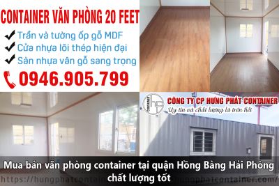 Mua bán văn phòng container tại quận Hồng Bàng Hải Phòng chất lượng tốt