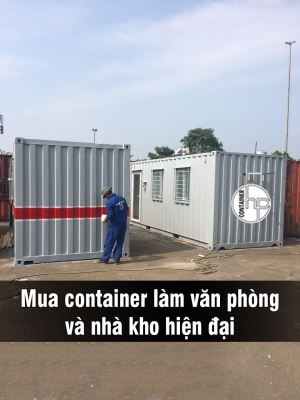 Mua container làm văn phòng và nhà kho hiện đại