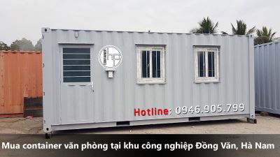 Mua container văn phòng tại khu công nghiệp Đồng Văn, Hà Nam