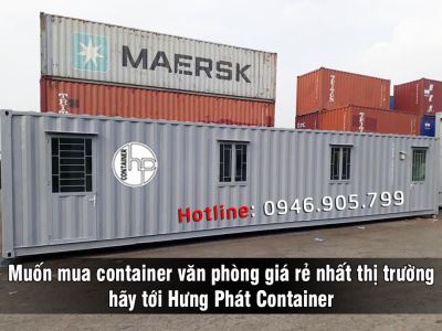 Muốn mua container văn phòng giá rẻ nhất thị trường hãy tới Hưng Phát Container