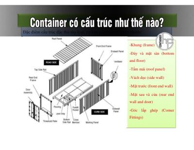 Cấu tạo của container khô - Hưng phát container