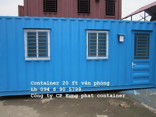 Cho thuê Container 20 feet có toilet