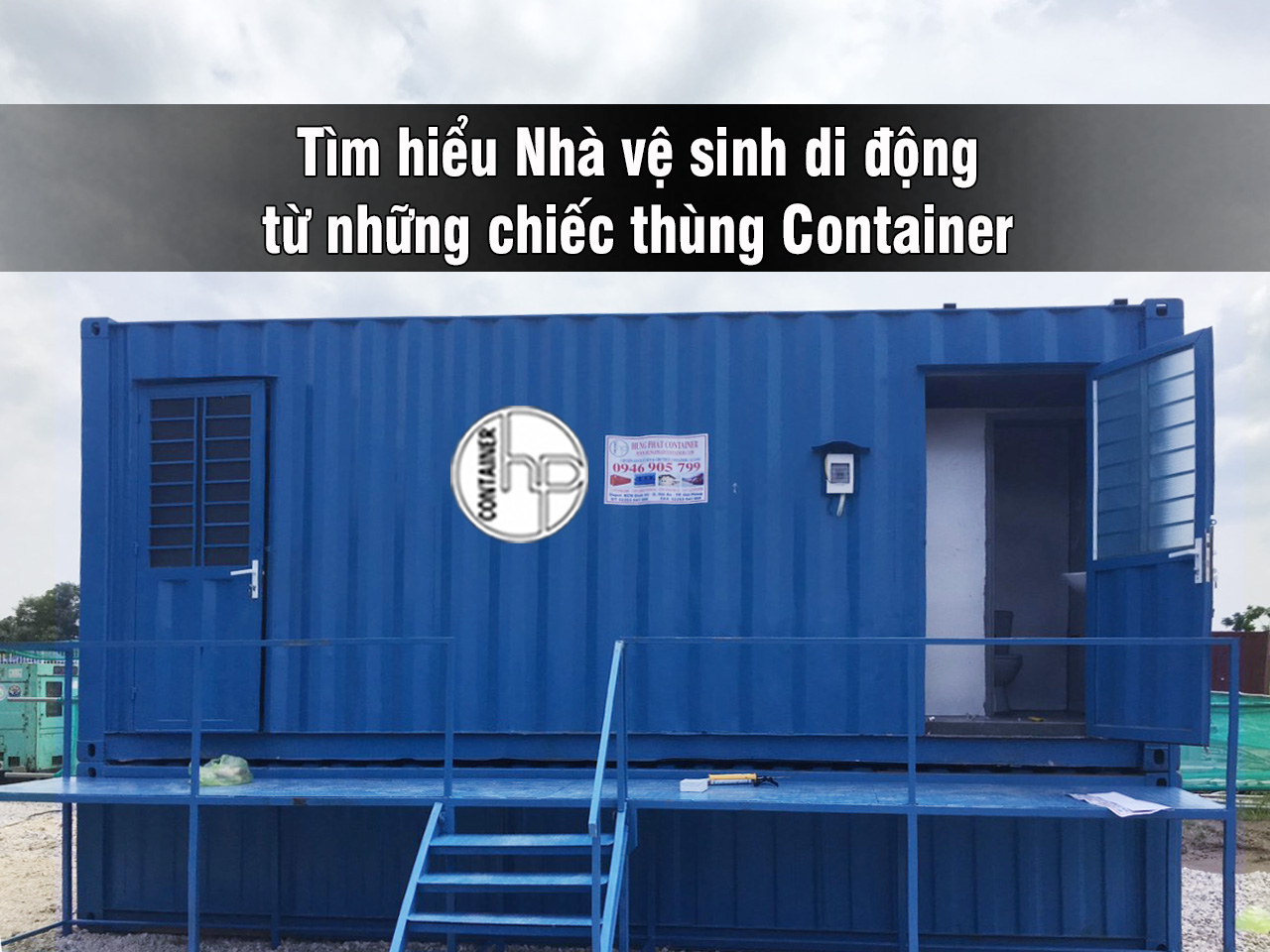 Thue container toilet tai Bac Giang
