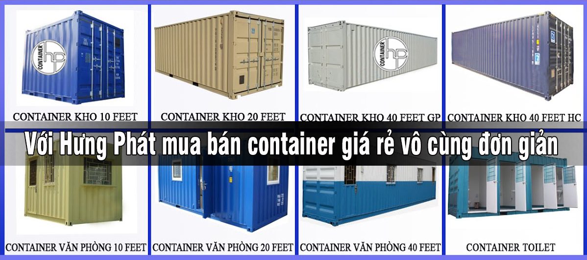 Điểm nhận thanh lý container văn phòng cũ giá tốt - Hưng phát container