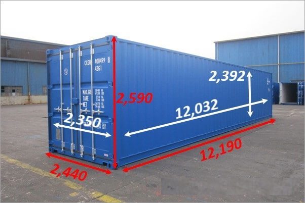 Cho thuê container lạnh 40 feet chất lượng tốt tại Thái Bình?