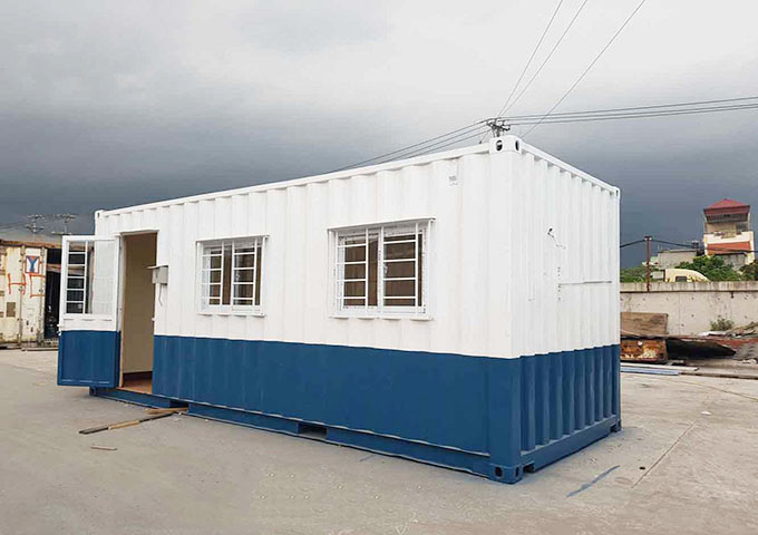 Một container văn phòng 20 feet đẹp chất lượng phải có gì bên trong?
