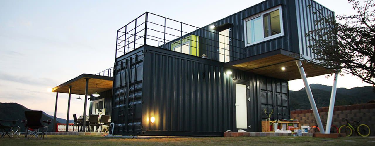 Bật mí top 10 mẫu container nhà 2 tầng tuyệt đẹp - Ảnh 3