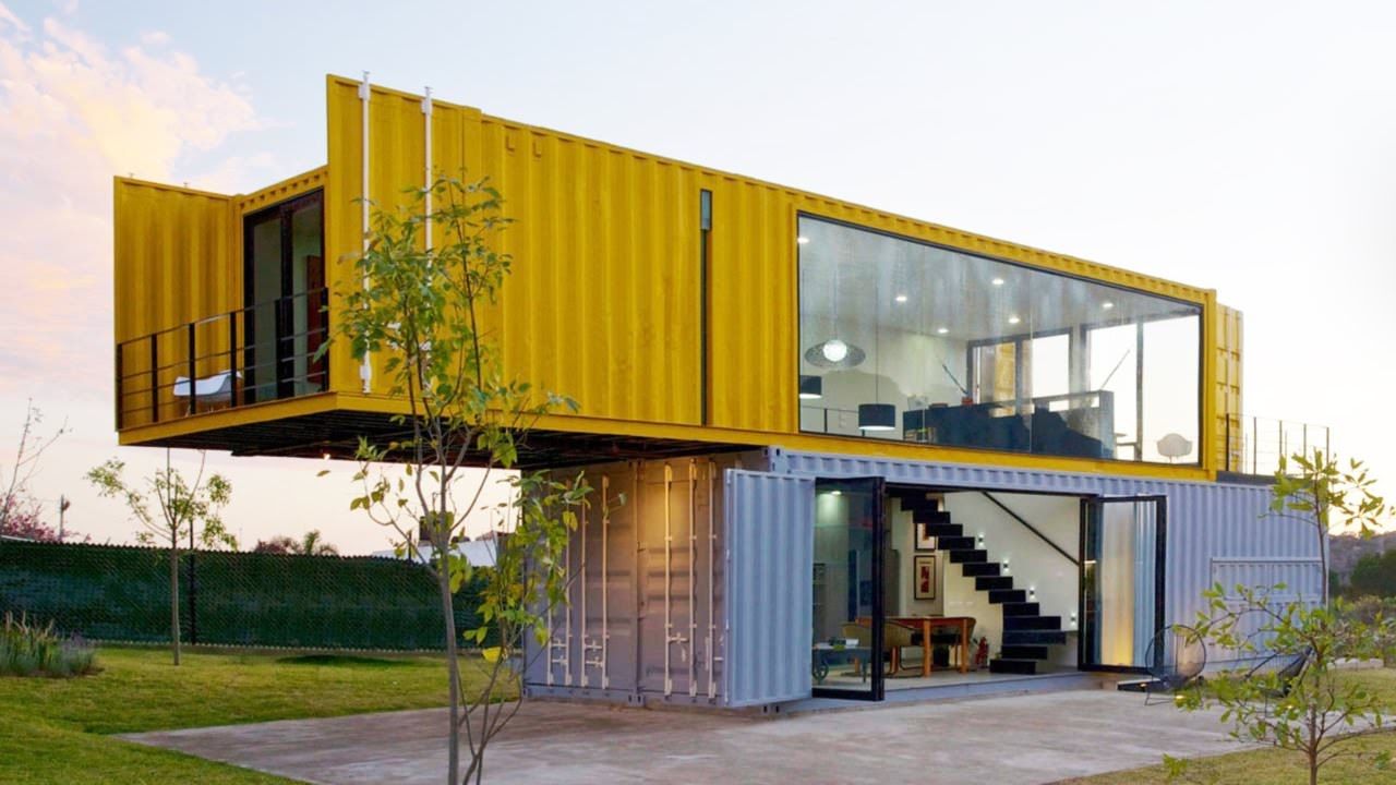 Bật mí top 10 mẫu container nhà 2 tầng tuyệt đẹp - Ảnh 4