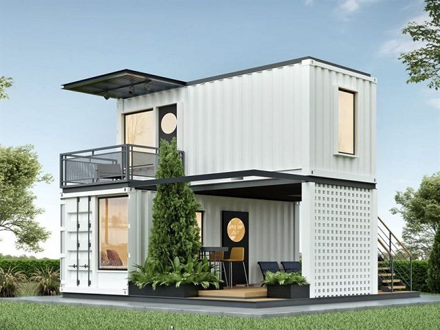 Bật mí top 10 mẫu container nhà 2 tầng tuyệt đẹp - Ảnh 8
