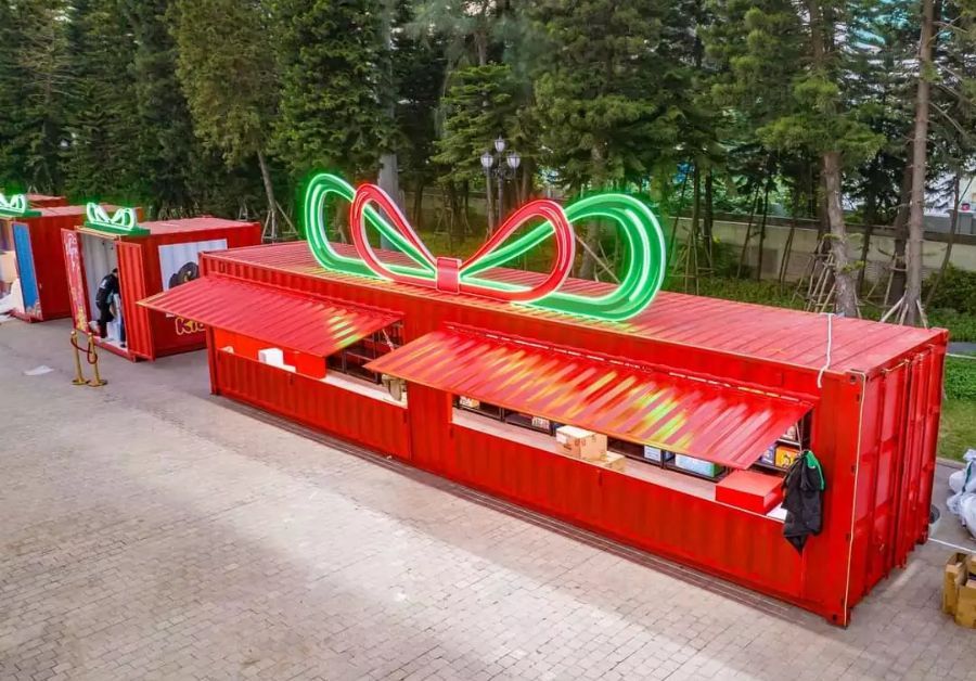 Container gian hàng làm từ vỏ container lạnh hot nhất - Ảnh 4