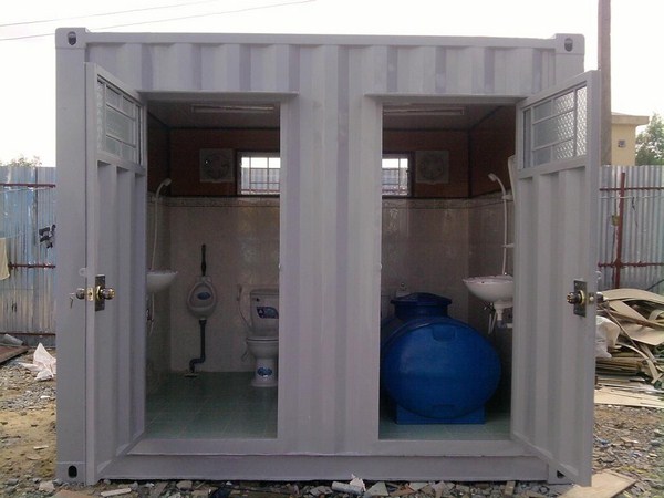 Container 10 feet toilet