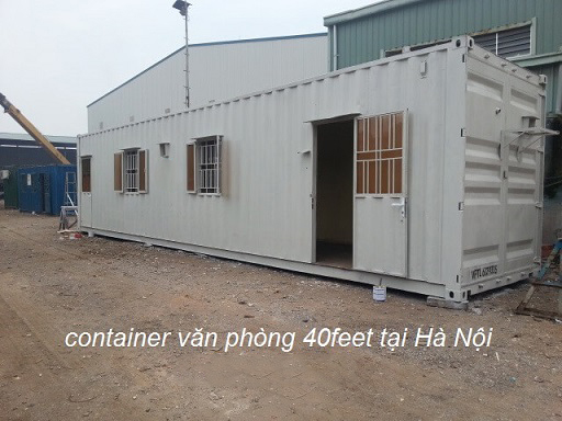 Bán container văn phòng 40 feet tại Hà Nội