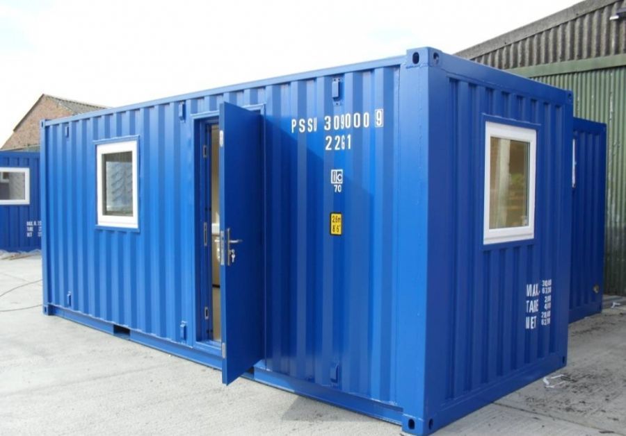 Container văn phòng làm từ vỏ container lạnh giá siêu tốt - Ảnh 1
