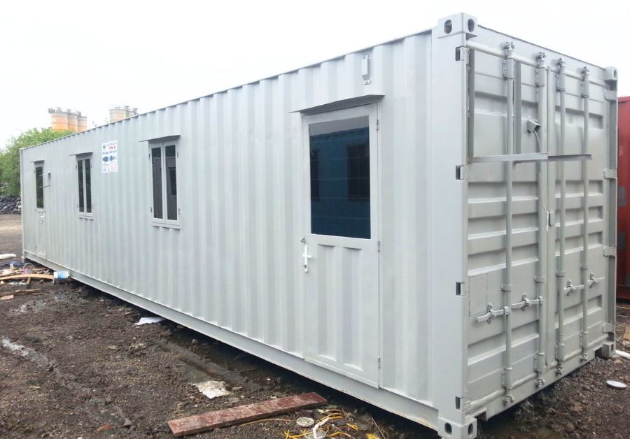 Container văn phòng làm từ vỏ container lạnh giá siêu tốt - Ảnh 2