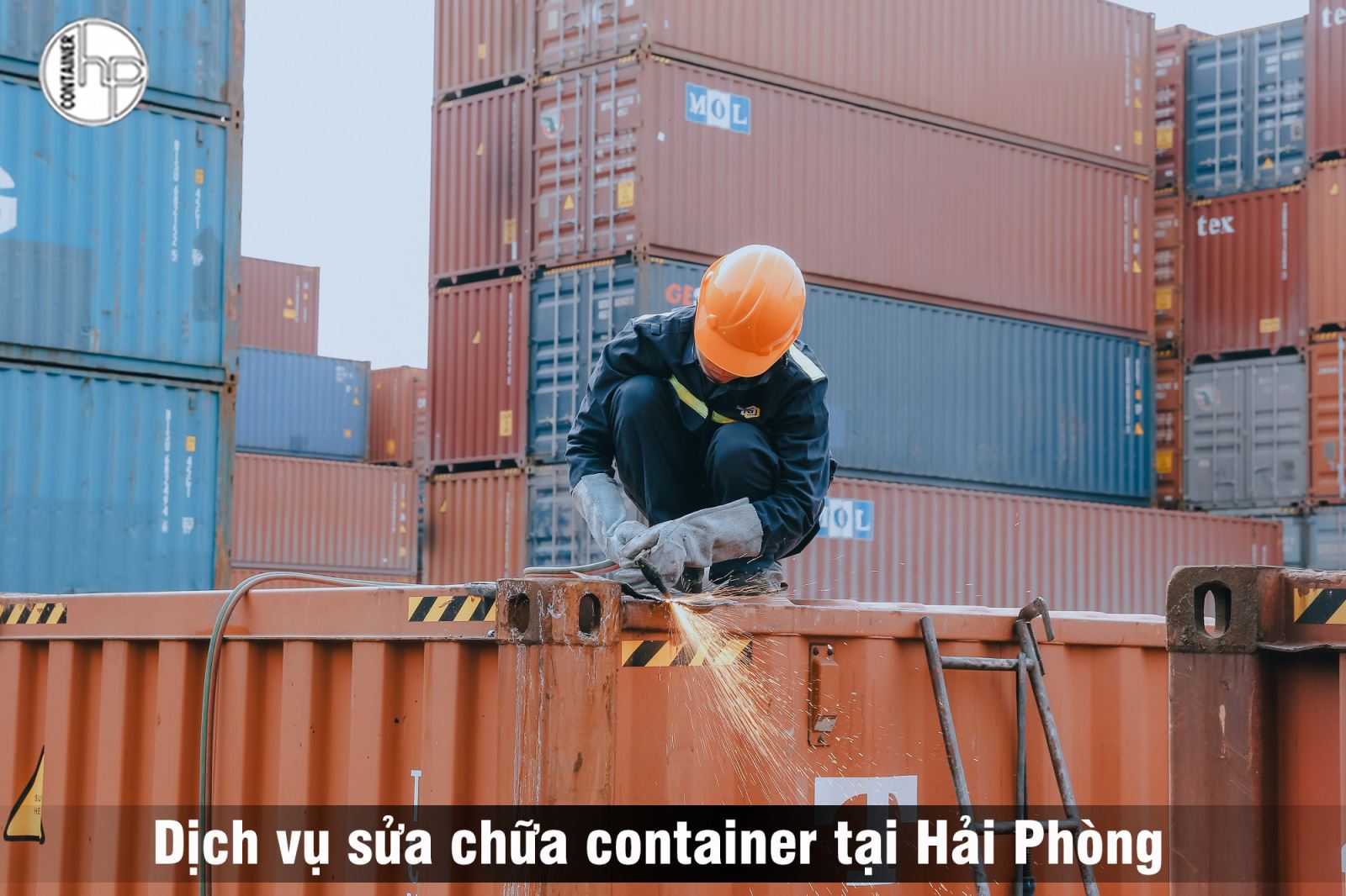 Dịch vụ sửa chữa container tại Hải Phòng