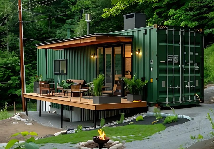 Gợi ý những mẫu trang trí container nhà đẹp từ chuyên gia