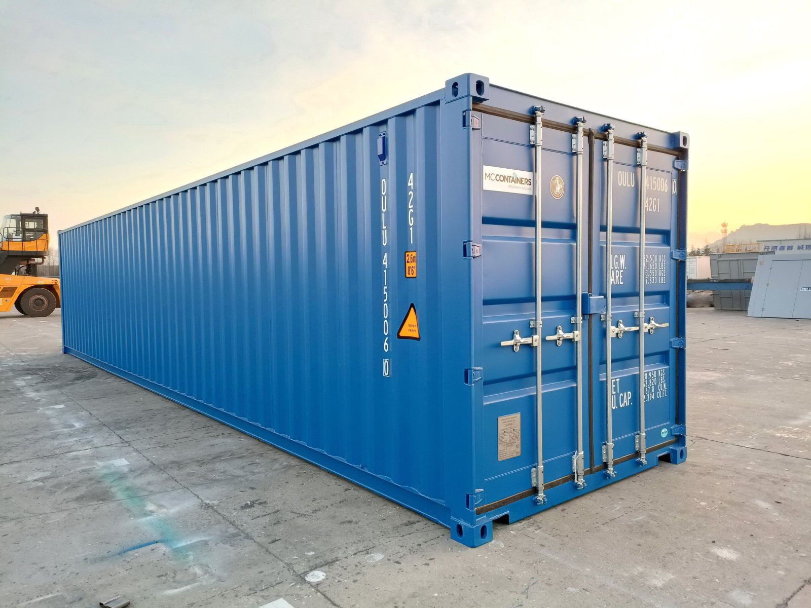 Kích thước thùng container các loại 10 feet, 20 feet, 40 feet, 45 feet, 48 feet, 50 feet - Ảnh 1
