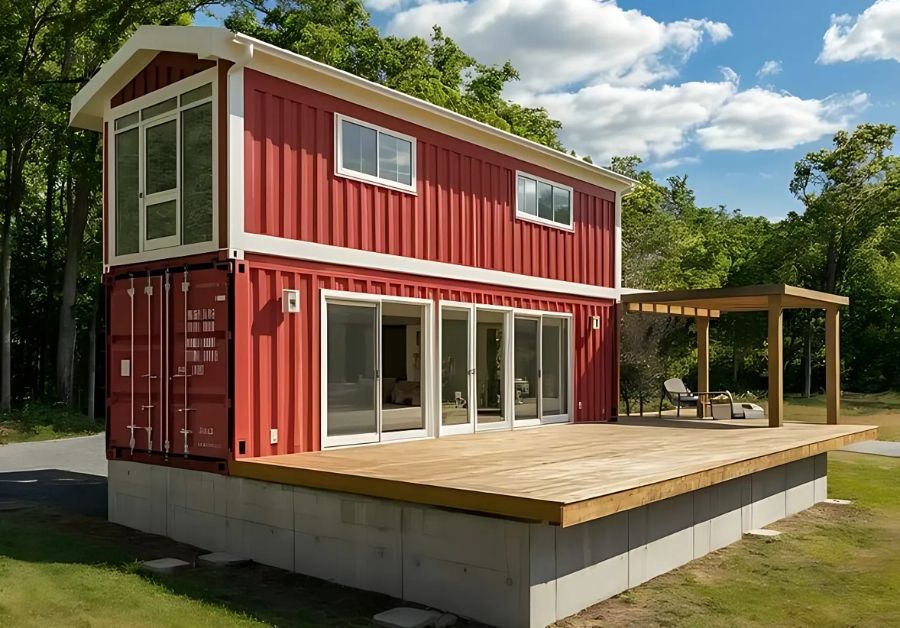 Tổng hợp 20+ Mẫu nhà container 40 feet 2 tầng siêu đẹp - Ảnh 17