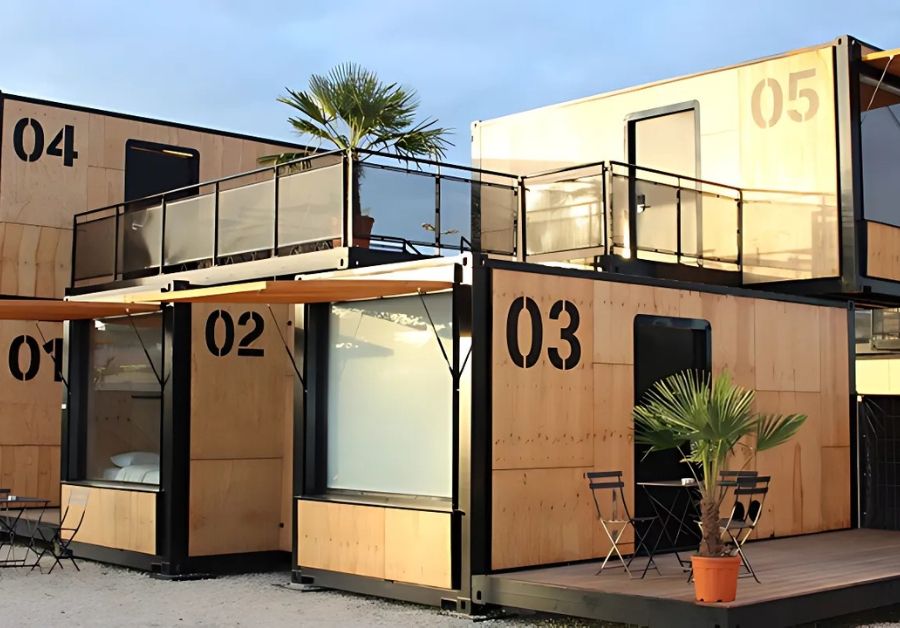 Tổng hợp các mẫu nhà trọ làm bằng container đẹp nhất - Ảnh 10