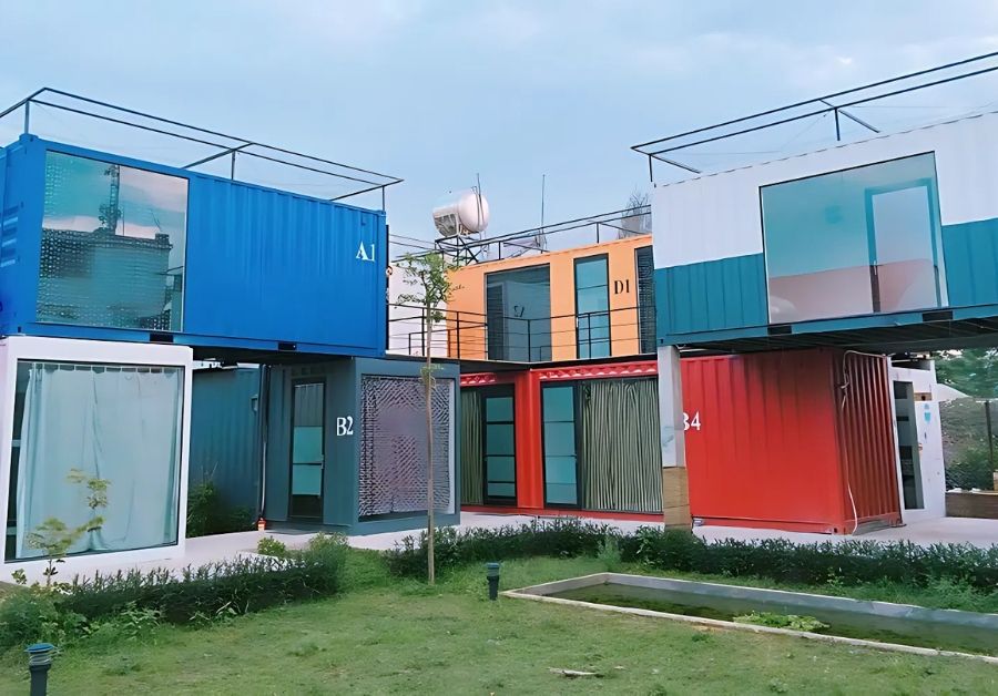 Tổng hợp các mẫu nhà trọ làm bằng container đẹp nhất - Ảnh 1