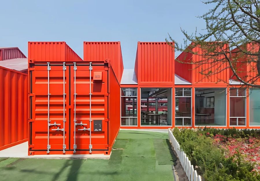 Tổng hợp các mẫu nhà trọ làm bằng container đẹp nhất - Ảnh 14