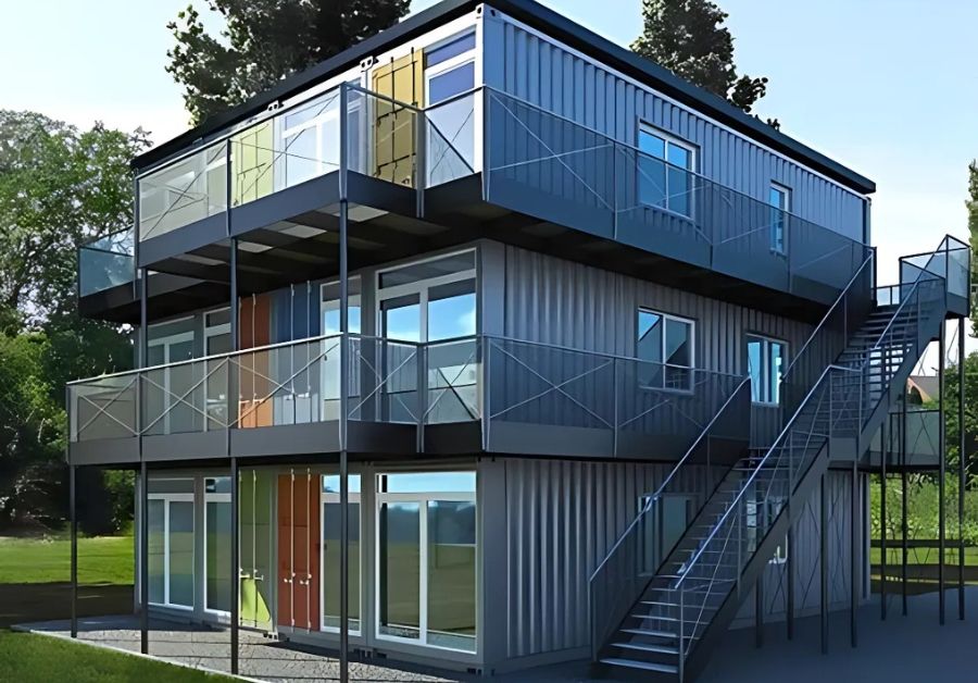 Tổng hợp các mẫu nhà trọ làm bằng container đẹp nhất - Ảnh 19