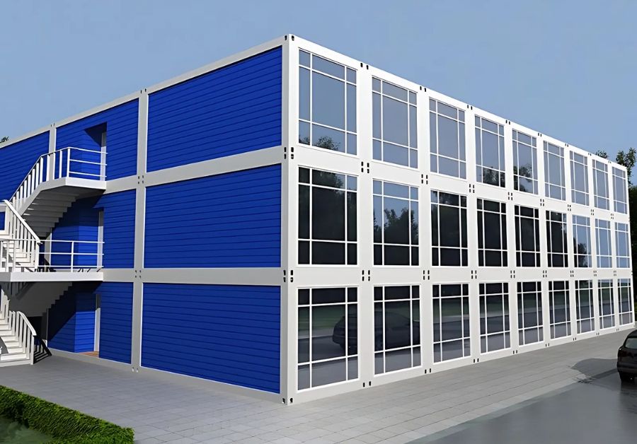 Tổng hợp các mẫu nhà trọ làm bằng container đẹp nhất - Ảnh 20