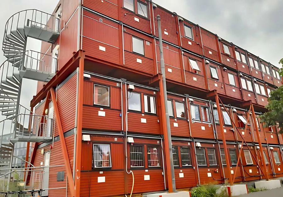 Tổng hợp các mẫu nhà trọ làm bằng container đẹp nhất - Ảnh 3