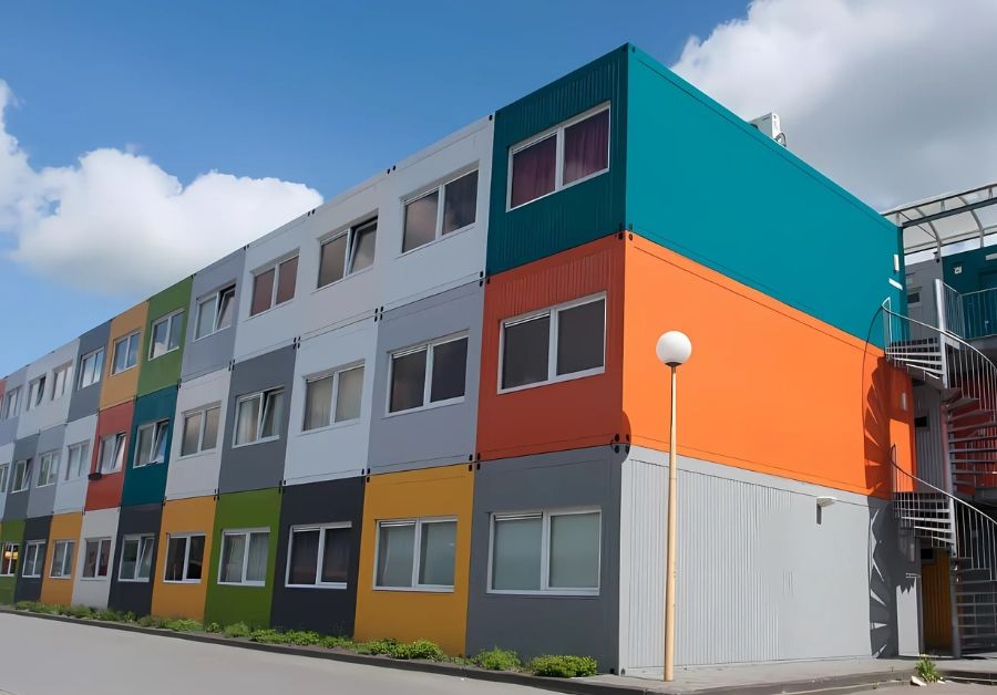 Tổng hợp các mẫu nhà trọ làm bằng container đẹp nhất - Ảnh 6