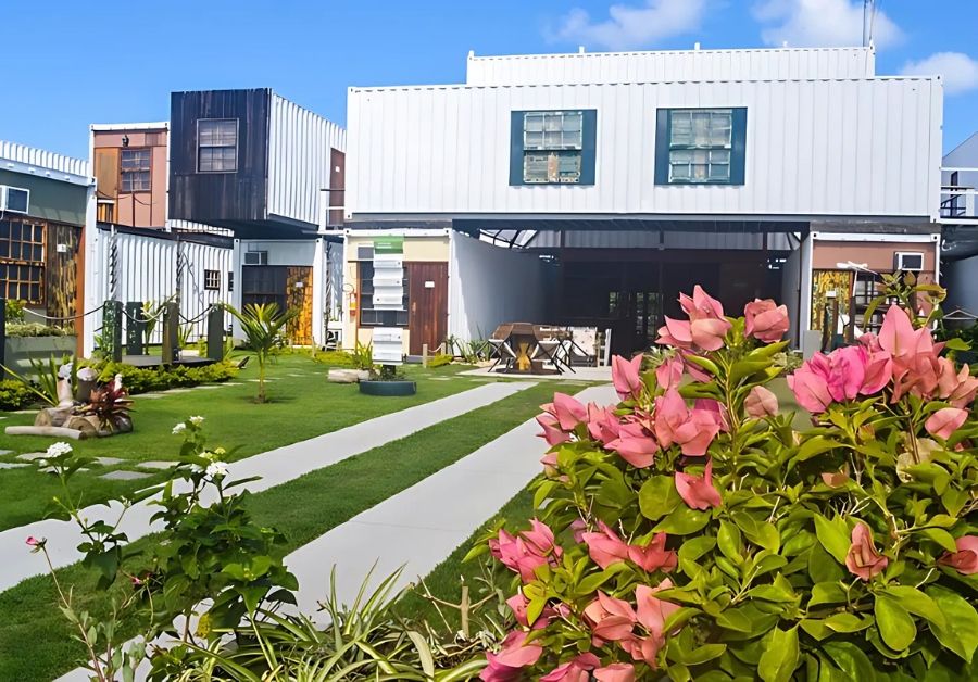 Tổng hợp các mẫu nhà trọ làm bằng container đẹp nhất - Ảnh 8