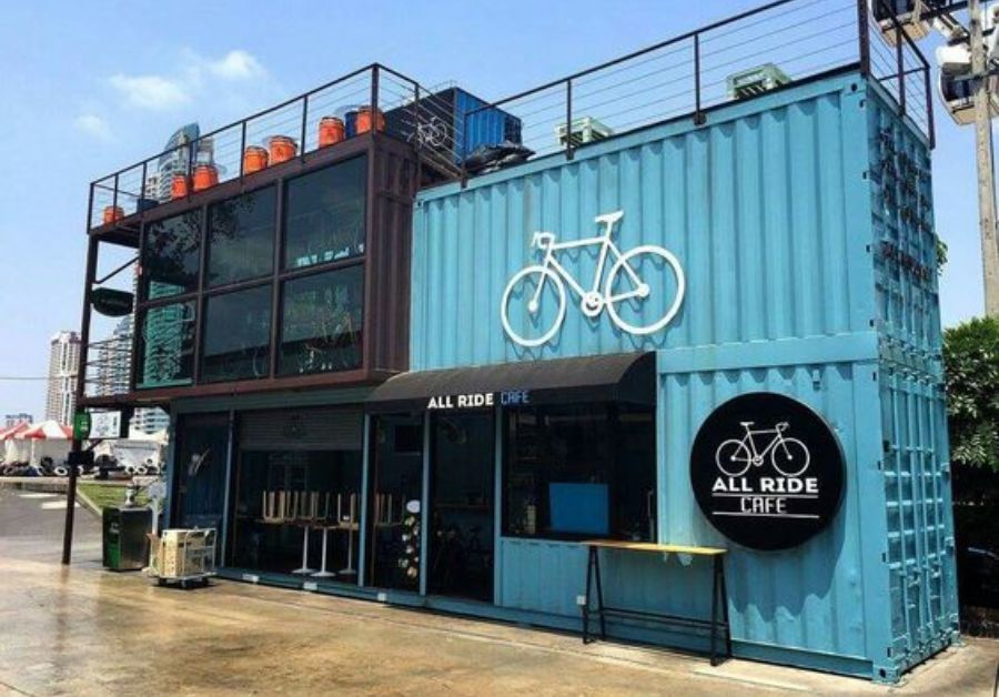 Top 50+ mẫu quán trà sữa container thiết kế ấn tượng - Ảnh 12