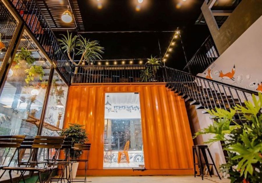 Top 50+ mẫu quán trà sữa container thiết kế ấn tượng - Ảnh 15