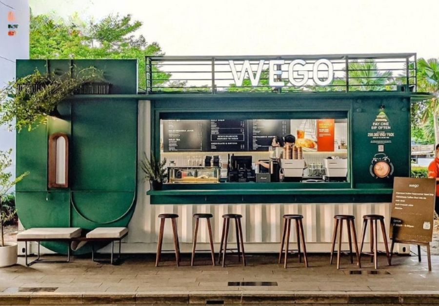 Top 50+ mẫu quán trà sữa container thiết kế ấn tượng - Ảnh 32